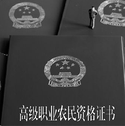 热：“互联网+”下的职业农民:多地颁高级职业农民证书